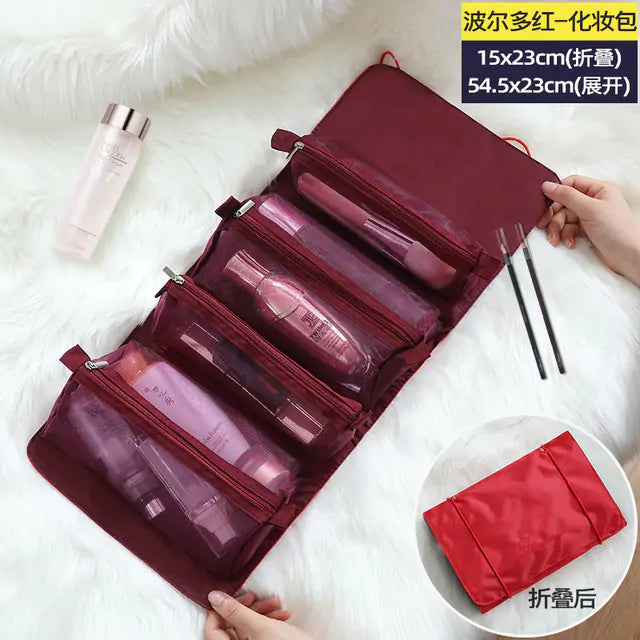 Foldable Nylon Cosmetic Bag